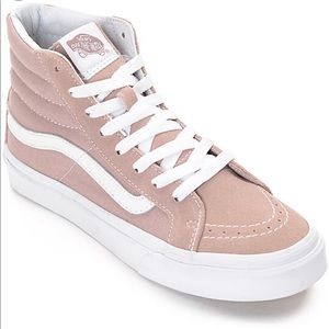Vans Sk8-Hi Fawn Mauve Womens Skate Shoes